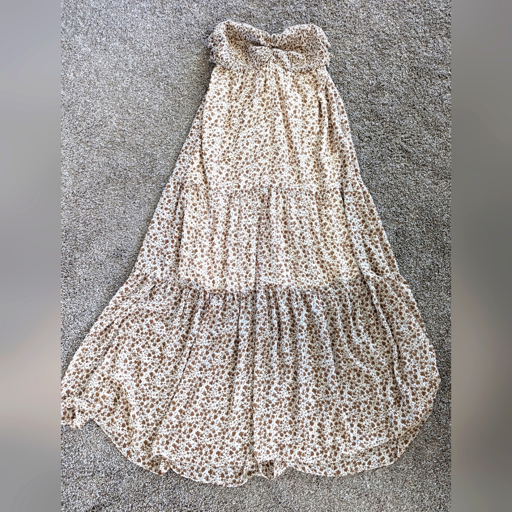 Strapless Maxi Dress